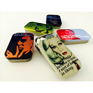 UHA味覚糖、アンディ・ウォーホルのアート缶第4弾発売-今度は名言シリーズ