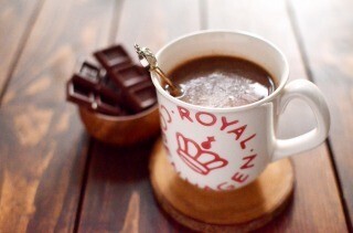 うだま飯 (4) 寒い日にぴったりなホットチョコレートを作る