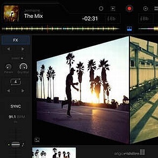 iPad向け4デッキ対応プロアプリ「djay Pro」をリリース - algoriddim