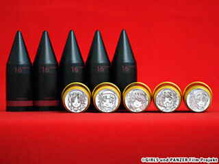 『ガールズ&パンツァー劇場版』より"至砲"の痛印!? 砲弾型印鑑が登場