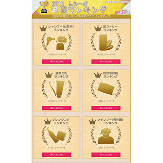 2015年売れ筋ランキング、女性用シャンプー1位は「メリット シャンプー」