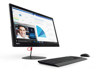 Lenovo、厚さ11mmの薄型オールインワンPC「ThinkCentre X1 AIO」