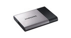 Samsung、ポータブルSSD「T3」発表、最大2TB、USB-Cをサポート