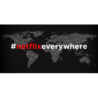 Netflixが190以上の国で視聴できるように