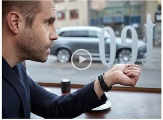 ボルボとマイクロソフト、ウェアラブル端末を用いて人とクルマの会話を実現