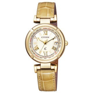 「シチズンxC」新モデル - 春らしい印象のTITANIA LINE HAPPY FLIGHT