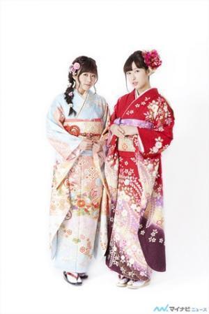SMA所属の声優、水瀬いのりと伊波杏樹が成人式を迎え晴れ着姿を披露