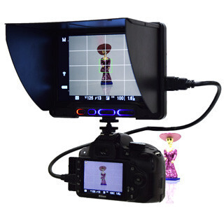 サンコー、バッテリを内蔵した7型プレビュー用ディスプレイ