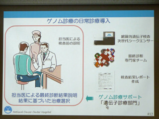 がん診療へのゲノム診断の本格導入を目指す-国がんが遺伝子診療部門を開設