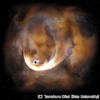 慶大、天の川銀河で2番目に大きなブラックホールの痕跡を発見
