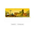 Googleトップ画面、八木アンテナ発明者の生誕130周年を記念