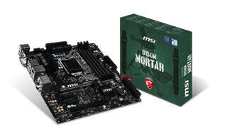 MSI、Intel B150搭載のマイクロATXゲーミングマザーボード「B150M MORTAR」