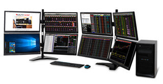 ユニットコム、トレーディング専用PC「kabu パソ」に 8画面モデルを追加