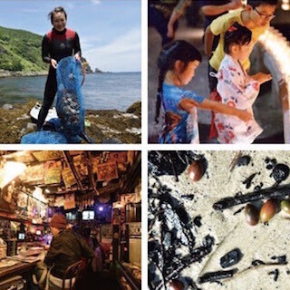 東京都・京橋で下田市在住の写真愛好家グループによる作品展- 電車内展示も