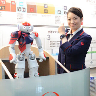 JAL、ロボット×スマートウォッチを運用した空港サービスを羽田で実証実験