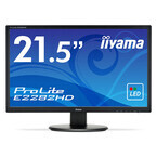 iiyama、エントリー向けの21.5型フルHD液晶ディスプレイ