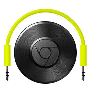 Google、音楽を無線LAN経由でストリーミングする「Chromecast Audio」