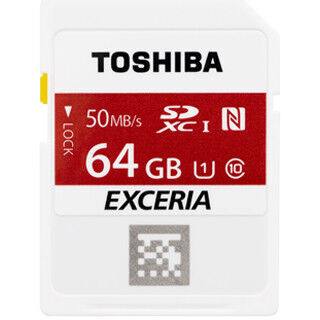 東芝、NFC搭載SDカードシリーズに64GBモデル