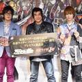 藤岡弘、後輩ライダー戦い方の変化に「これも時代の流れ」-『仮面ライダー』最新ゲーム&映画発表会