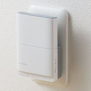 エレコム、11ac対応のコンセント直挿し型無線LAN中継器