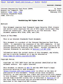 IE 11&amp;EdgeのRC4対応が2016年4月に終了