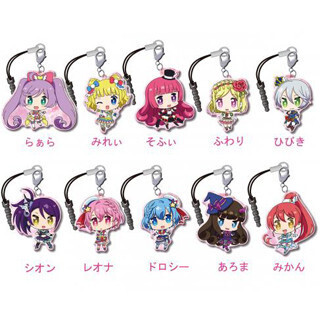 『プリパラ』よりメタルチャームストラップ予約開始、らぁらたち全10種