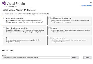 MS、次期Visual Studioとなる「Visual Studio "15" Preview」をリリース