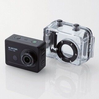 付属品充実のフルHD・HDアクションカメラを2モデル - エレコム