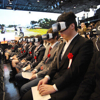通信制高校「N高等学校」、Gear VRを使った世界初のネット入学式を実施