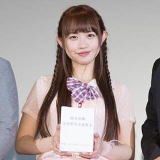 九州発のLinQ･新木さくら、初主演あいさつで義援金募る「心よりお見舞い」