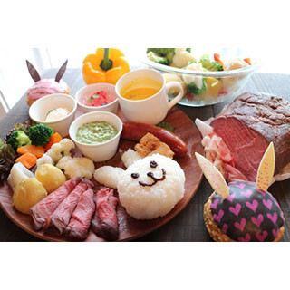 二コラハウス、ローストビーフや野菜を盛り込んだ大人向けお子様ランチ発売