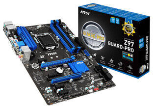 MSI、Intel Z97 Expressを搭載したATXマザーボード「Z97 GUARD-PRO」