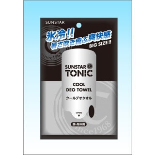 ビッグサイズの汗拭きシートを限定販売 - サンスター