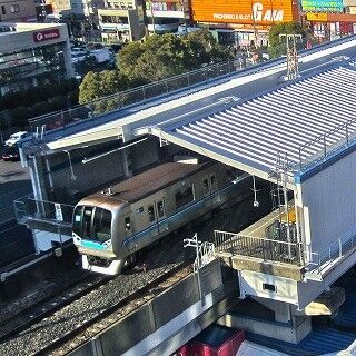 東京メトロ東西線南行徳駅が”環境に配慮した駅”に - ホームに膜屋根も導入