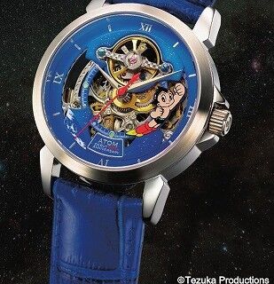 『鉄腕アトム』連載60周年記念の腕時計「ASTRO TIME」で精密技術を駆使!