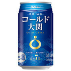 アルコール分7%で350ml缶入りの冷用日本酒「コールド大関」