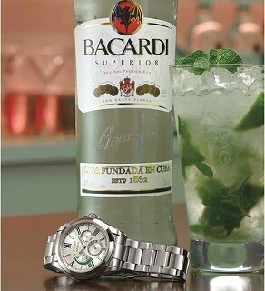 バカルディ＆ボンベイ・サファイアをイメージ、セイコーから数量限定モデル