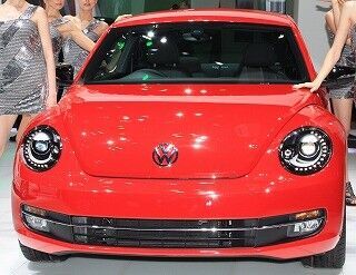 東京モーターショーでも好評、VWの新型「ザ・ビートル」4/20から受注開始