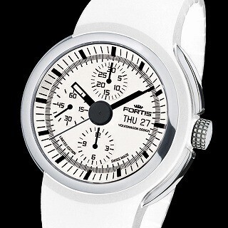 フォルクスワーゲンとのコラボウオッチシリーズ、新色は白 - フォルティス