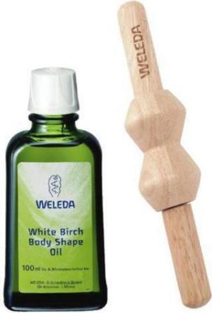 マッサージオイルとローラーのセットでセルライトケア - ヴェレダ