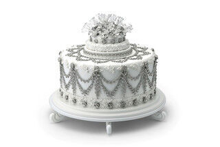 時価2,000万円！ ヴィクトリア女王のウエディングケーキをプラチナで再現