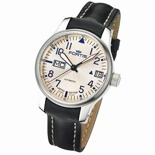 フォルティス「F-43フリーガー」シリーズより、3針のベーシックモデル登場