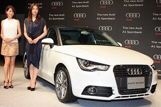瀬戸朝香＆内田恭子、「Audi A1 Sportback」発表会で”子育てとクルマ”語る