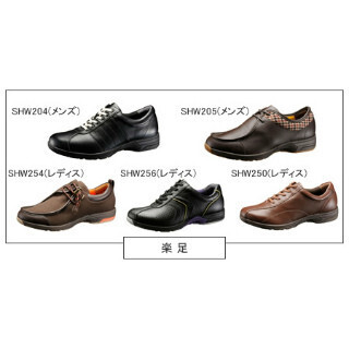 ブリヂストンスポーツ、「楽足」「AQUA NAVI」から2012年秋冬モデル登場