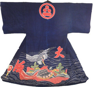 千葉県鴨川市郷土資料館で大漁祝いの祝い着「万祝」展開催中!