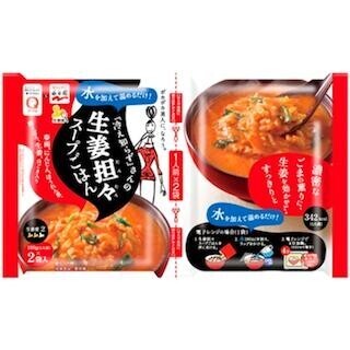 アクリフーズ＆永谷園がコラボ! 「冷え知らず」さんの生姜担々スープごはん