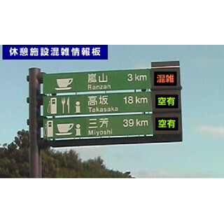 高速トリビア (18) 「SA・PA」の混雑状況が”リアルタイム”で分かるのはなぜ?