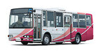 三菱ふそう、安全性を向上させた中型路線バス「エアロミディ」を発売