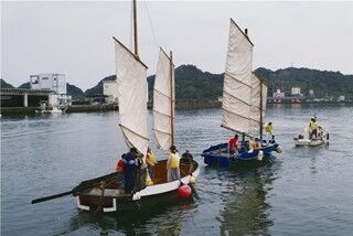 宮崎県日南市で、風を受けて走る木造帆船「チョロ船」の乗船体験ができる!