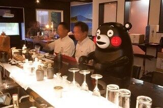 くまモンが熊本の深き酒の世界へといざなう。熊本の美酒・美食を味わうバー